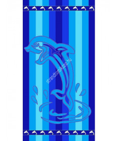Dolphin Stripe - kék strandtörölköző  Delfin 5,990.00 5,990.00 Strandtörölköző online